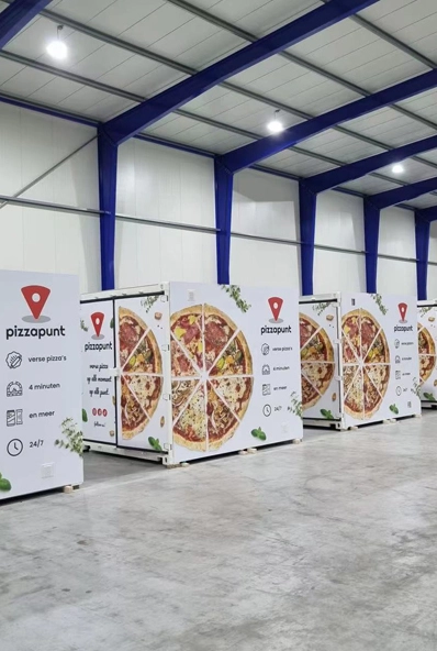 Les distributeurs automatiques de pizzas de Bulgarie Fresh & Fast gagnent des cœurs