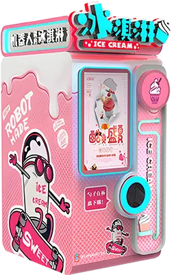 Distributeur automatique de crème glacée